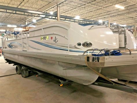 It has always been our goal to build a boat that is comfortable and practical without losing the ability to perform. . Jc tritoon for sale